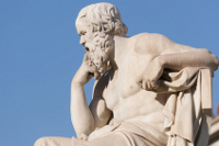 Statue of Plato, the "Thinker"